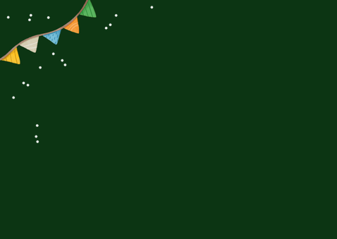 Kinderfeestje dino thema slingers confetti t-rex foto Achterkant