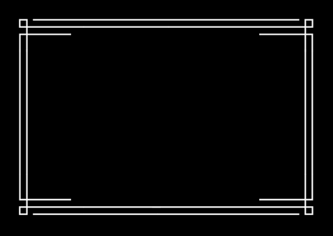 Originele communie uitnodiging als VIP ticket met foliedruk Achterkant