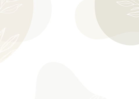 Stijlvolle partnerschap kaart met lijntekening van bladeren Achterkant