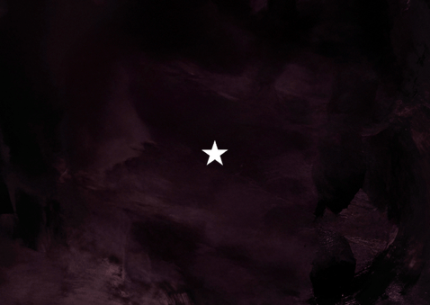 Zakelijke kerstkaart stijlvol paars merry christmas Achterkant