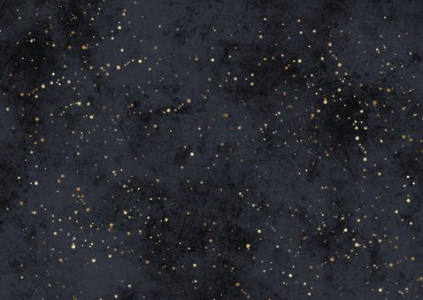 2026 kerstkaart foto in kerstbal Achterkant