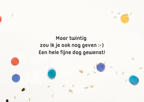 30 jaar gefeliciteerd confetti 3