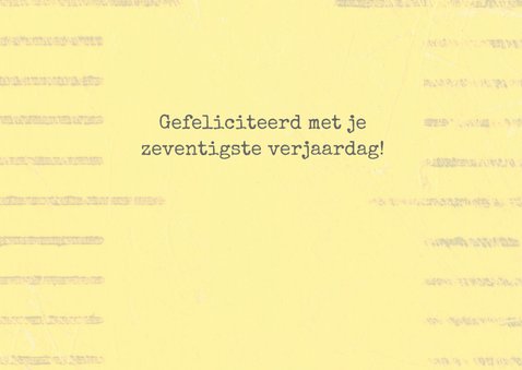 70 op oude gele duimstok 3