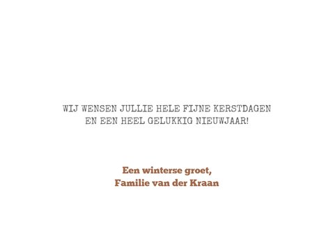 Bar creatief - kerst papier postzegel 3