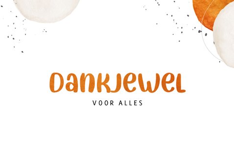 Bedankkaart 1000 x bedankt 2