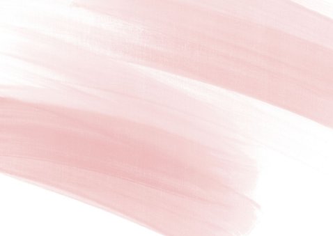 Bedankkaart communie waterverf met lijntekening en fotos Achterkant