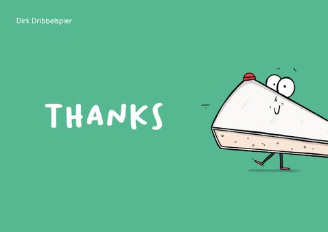Bedankkaart you're brie-liant 2