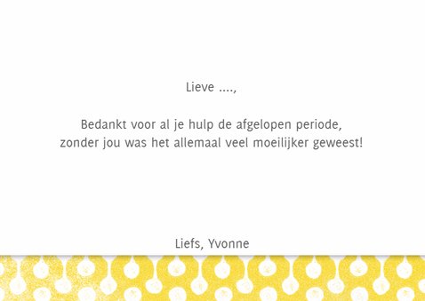 Bedankkaartje blauw hartjes ruit 3