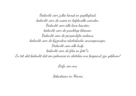 Bedankkaartje Botanical ThankYou 3
