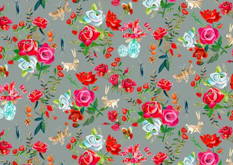 Bedankkaartje Secret Rose Garden 2