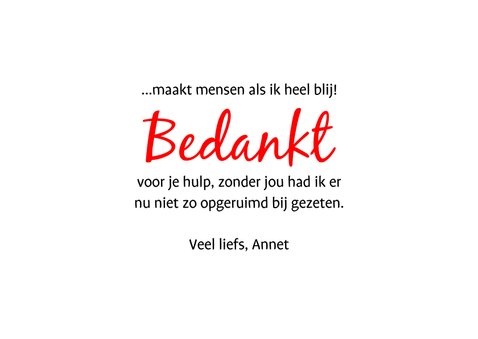 Bedankt Bezige Bij 3 3