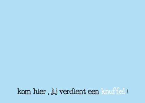 Bedankt Knuffel 2