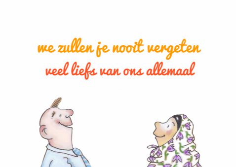 Bedankt van ons allemaal 3