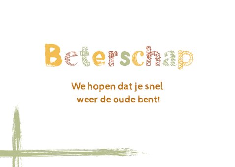 Beterschap hippe letters 3