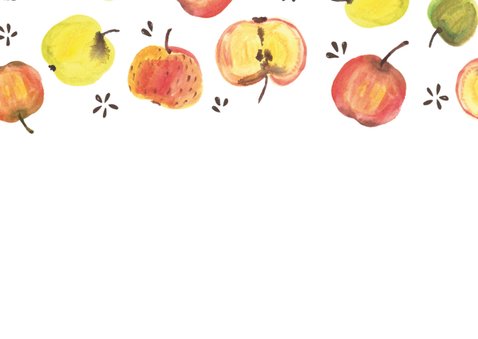Beterschapskaart kleurige appels 2
