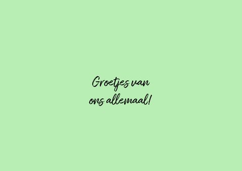 Beterschapskaart opkikker met patiënt in rolstoel 3
