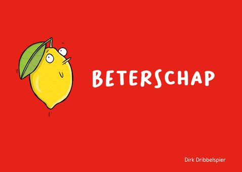 Beterschapskaart snel weer fris er fruitig... 2