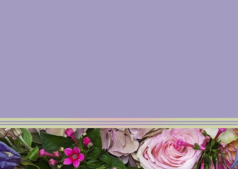 Bloemen roze luxe najaarsboeket 3