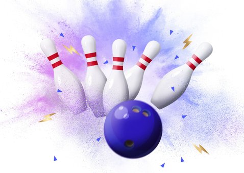 Bowling kinderfeestje ticket 2