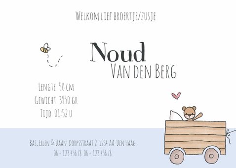 Broertje/zusje! Jongen Blond LFZ 3