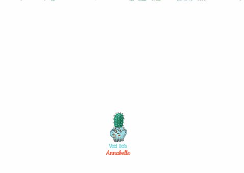Cactus Uitnodiging Leeftijd 3