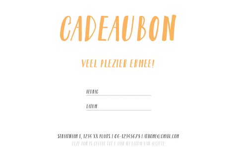 Cadeaubon zakelijk zzp interieur lifestyle liggend 3