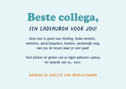 Cadeaubon zelf maken cadeautjes confetti kleurrijk 3