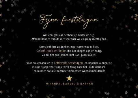 Christelijke fotokaart met eigen foto - geloof hoop liefde 3
