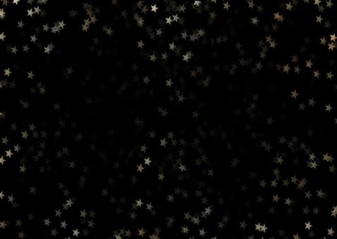 Christelijke kerstkaart met foto - Geloof hoop en liefde Achterkant