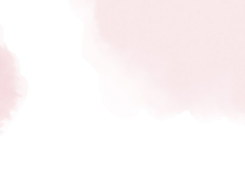 Communie uitnodiging foto waterverf bloemen en hartjes 2