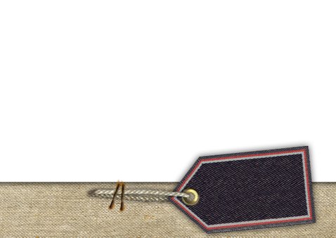communie vlag stoer postzak jongen 3