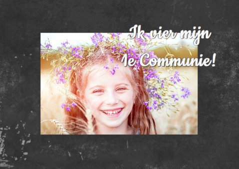 Communie wel niet krijtbord b 2