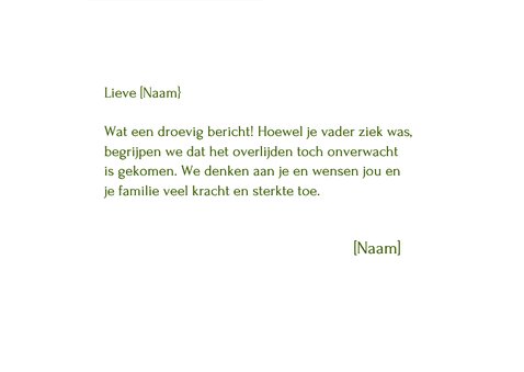 Condoleance En toen werd het stil - varen 3