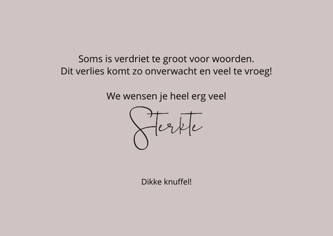 Condoleance Sprakeloos this says it all 3