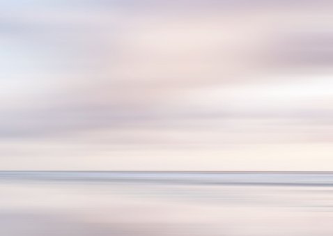 Condoleancekaart Noordzee strand abstract sterkte verlies 2