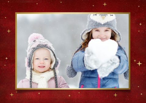 Corona foto kerstkaart - Samen gaat het ons lukken kerstboom 2