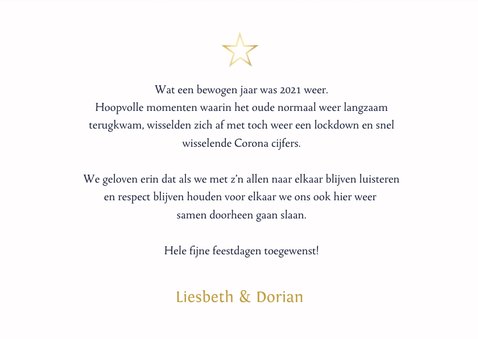 Corona kerstkaart - pieken en dalen in kerstboom grafiek 3