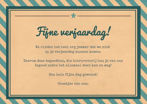 Corona tegoedbon voor een aanpasbare activiteit - met namen 3