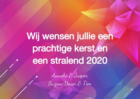 Diertjes met jaartal trendy kleuren 3