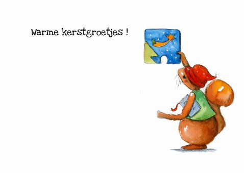 Een kerstboom puzzelen 3