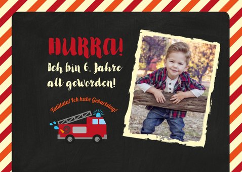 Einladung zum Geburtstag im Feuerwehr Feuerland 2