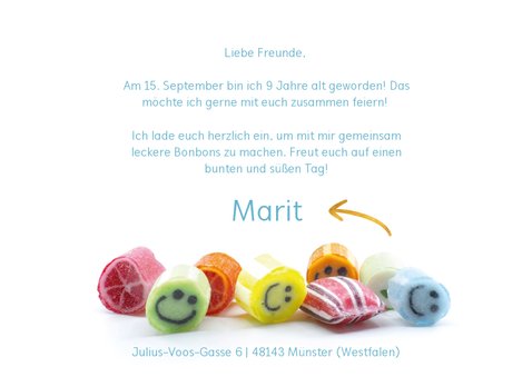 Einladung zum Kindergeburtstag bei Bömskes 3