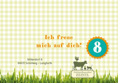 Einladung zum Kindergeburtstag beim Zeintl Erlebnisbauernhof 3