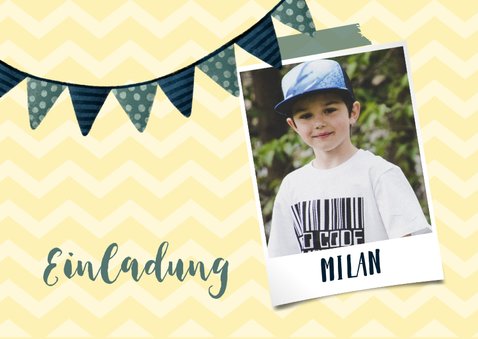 Einladung zum Kindergeburtstag Partyhund 2