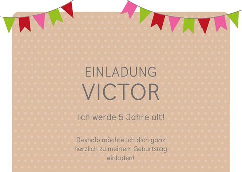 Einladungskarte Kindergeburtstag Ritter und Prinzessin 2