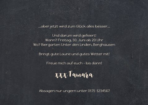Einladungskarte zum Geburtstag Kindheit 30 3