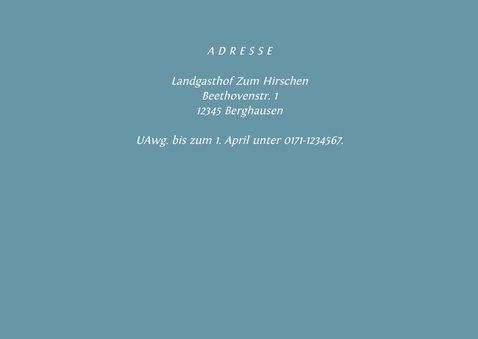Einladungskarte zum Geburtstag Zweige Aquarell 2