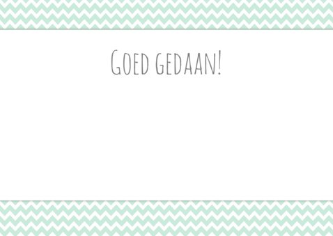 Felicitatie A-diploma Ster - WW 3