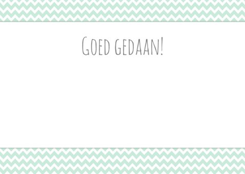 Felicitatie C-diploma Ster - WW 3