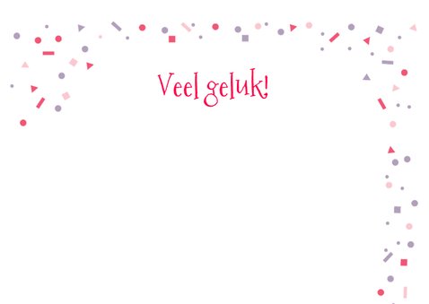 Felicitatie geboorte meisje illustratie olifant en jong 2